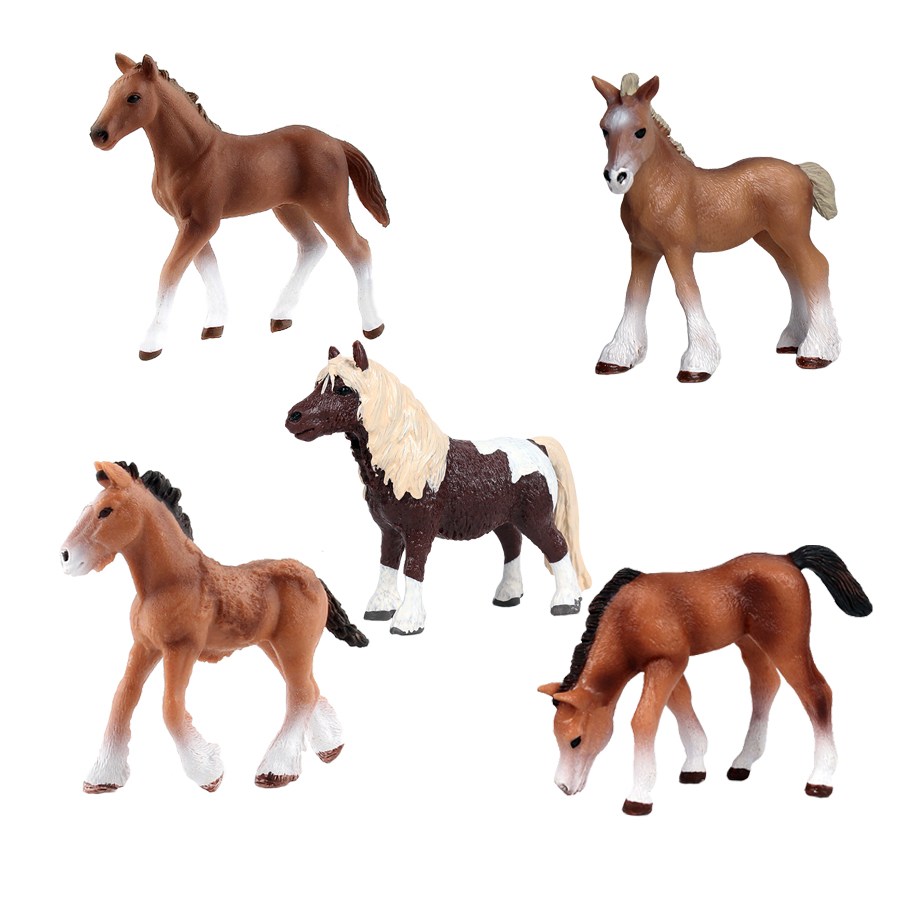 Kids Toys Under 1 Year - Horse Figurines Shire Arabian Figures Pony