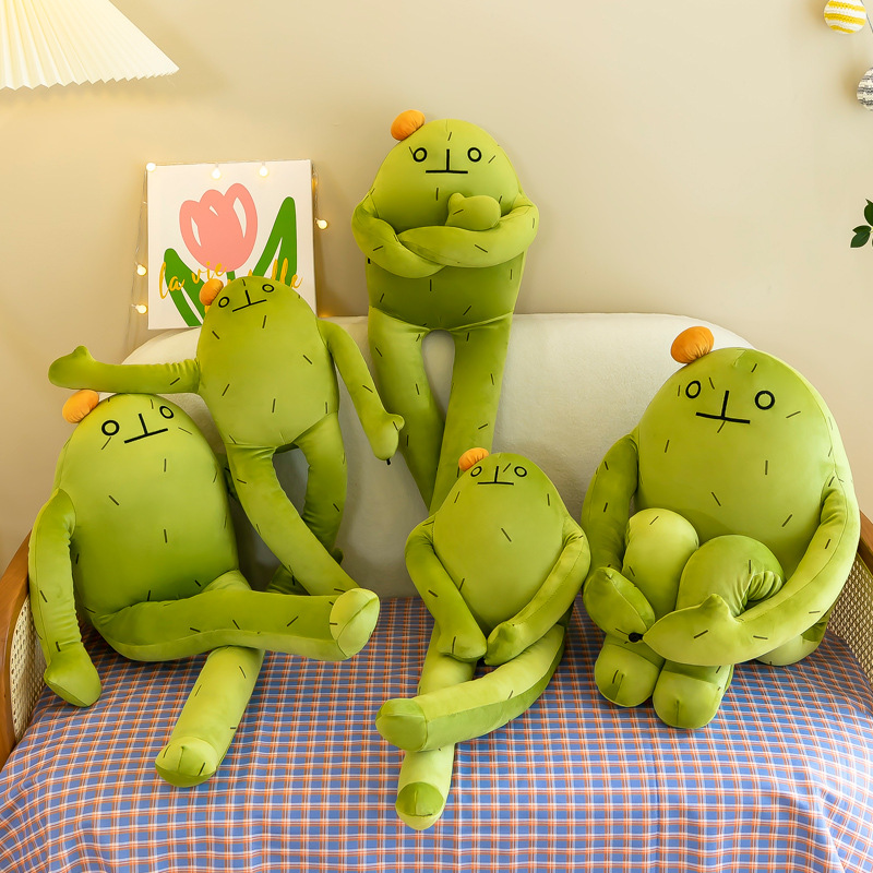 Kids Quirky Toys - 60cm New Cartoon Kawaii Funny Cactus
