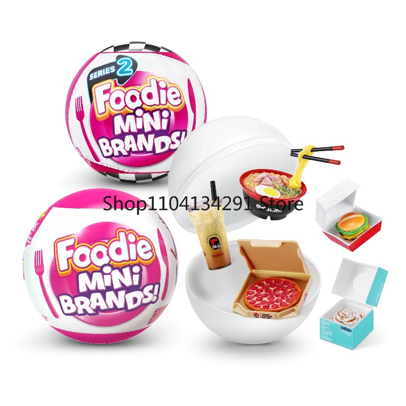 Kids Toys Brand - ZURU Mini Brands Foodie Series 1/Series