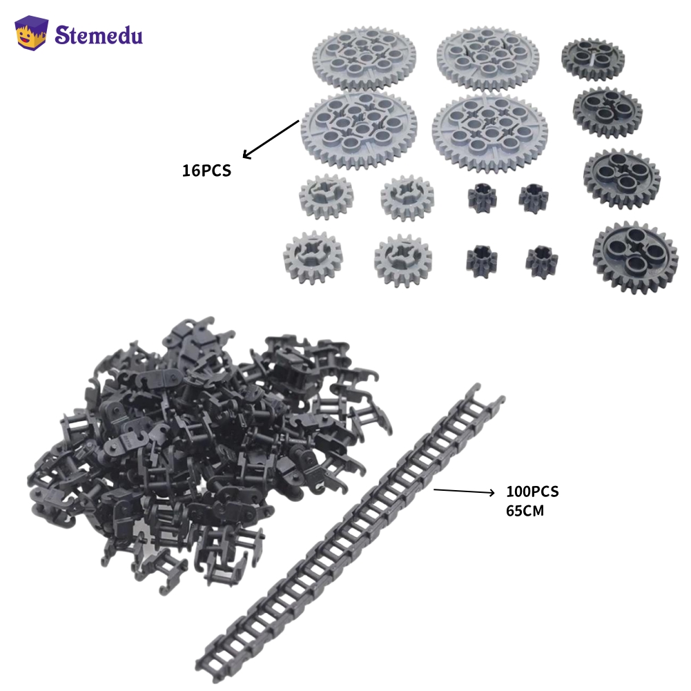 16PCS MOC Building Blocks Toot - đánh giá và giá Toy Train Track Set