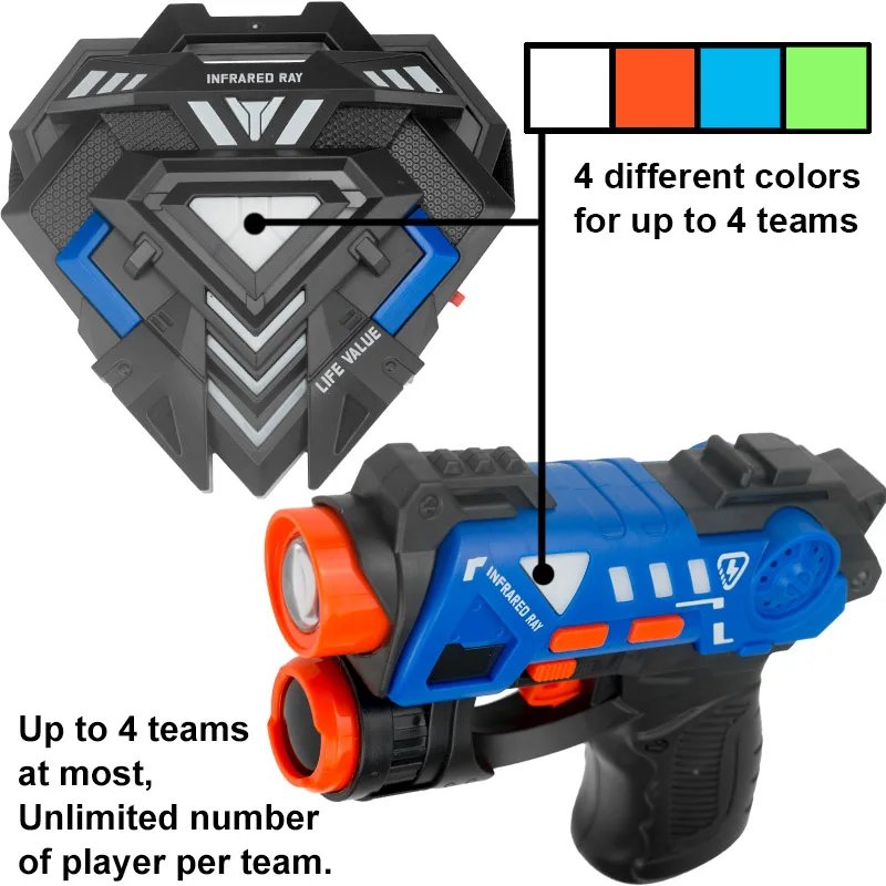 Children Infrared Battle Guns  - đánh giá và giá Laser Tag Set Kids