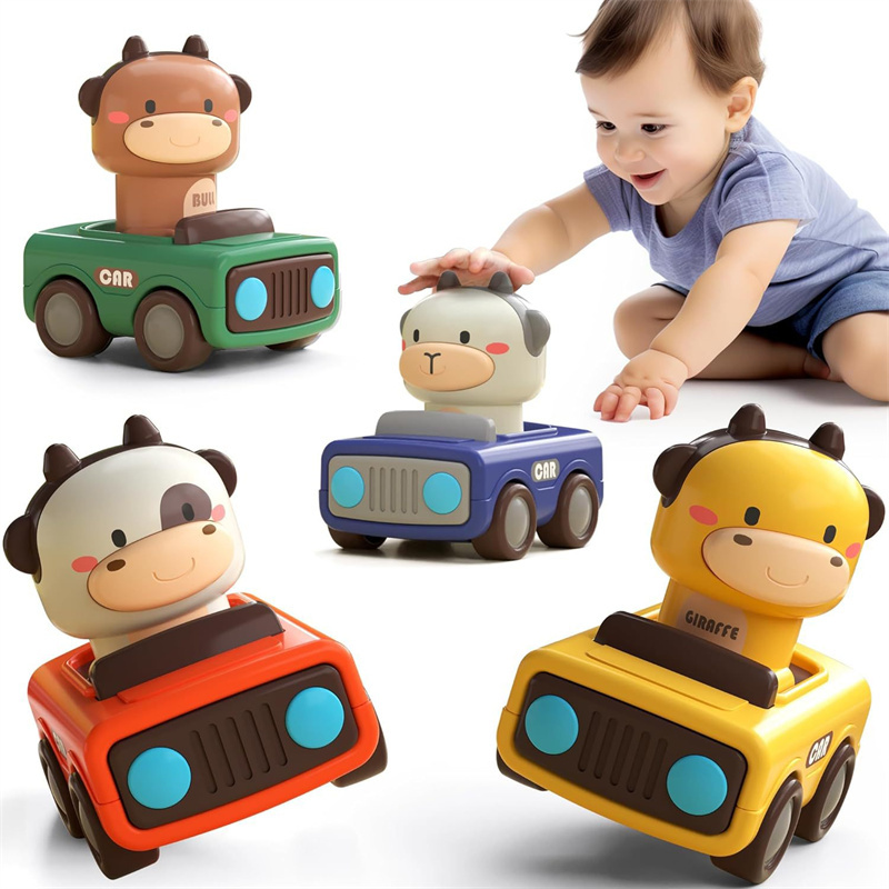 Animal Push and Go Car Toy, Du - đánh giá và giá Kids Toys Under 1 Year