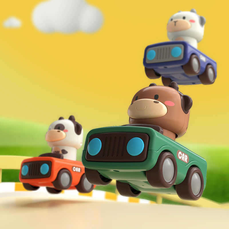 Animal Push and Go Car Toy, Du - đánh giá và giá Kids Toys Under 1 Year