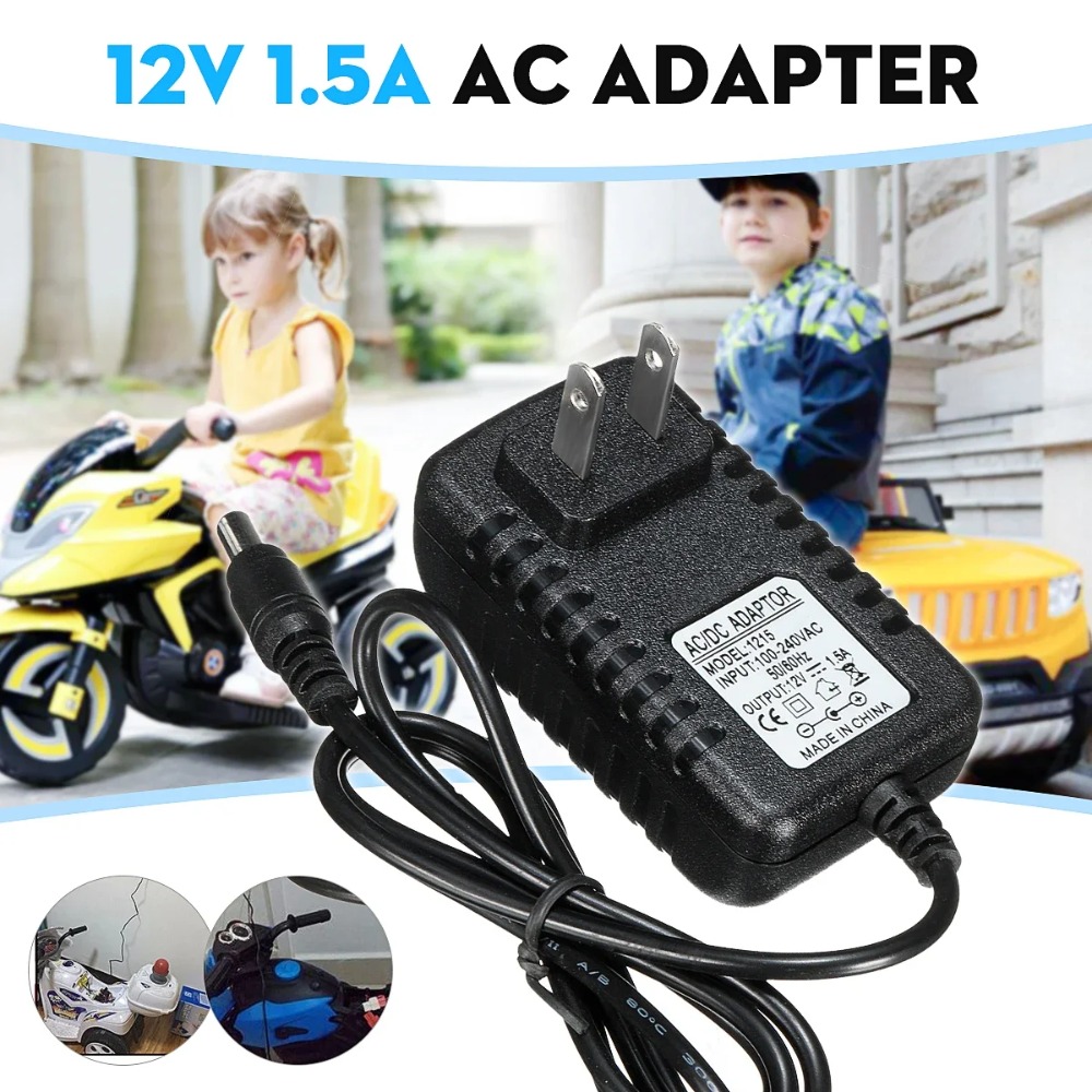 AC 100-240V to DC 12V 1A Charg - đánh giá và giá Kids Toys Quad