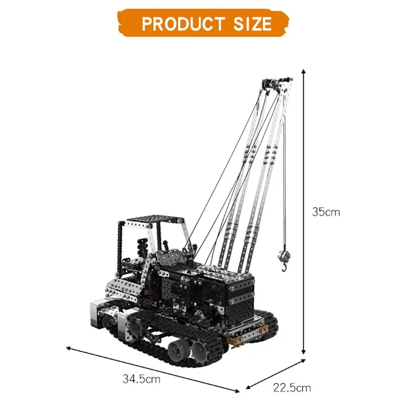 DIY Metal RC Crane Electric Ho - đánh giá và giá Kids Toys Supplier