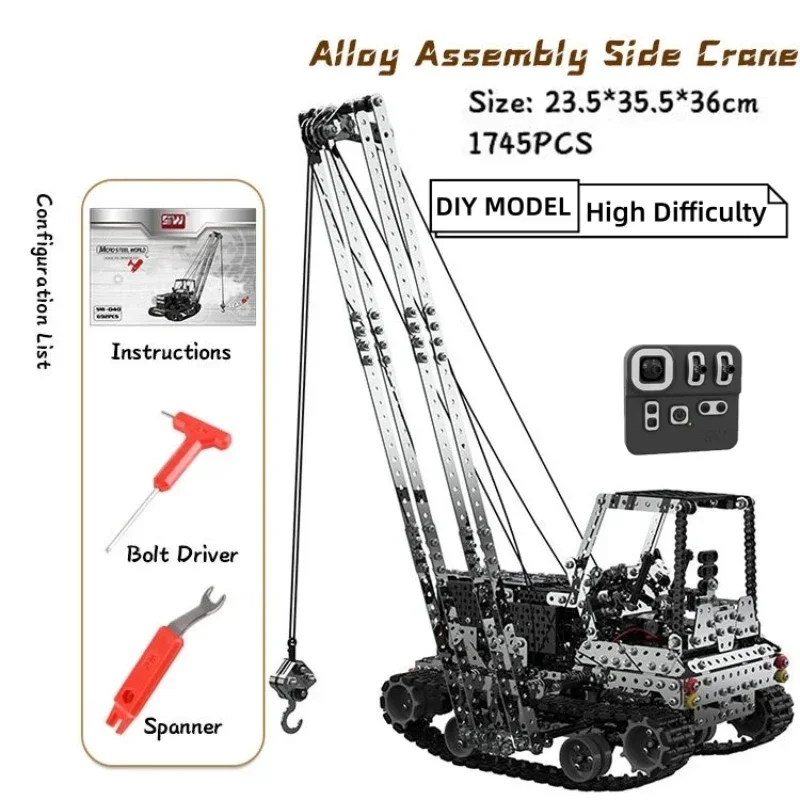 DIY Metal RC Crane Electric Ho - đánh giá và giá Kids Toys Supplier