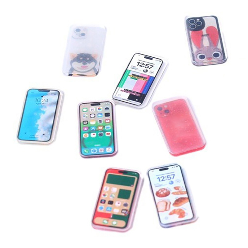 5pcs 1:12 Dollhouse Miniature  - đánh giá và giá Kids Toys Smartphone