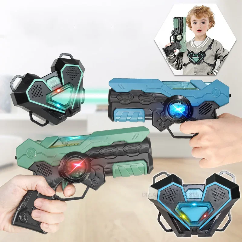 Laser Tag Battle Game Gun Set  - đánh giá và giá Laser Tag Set Kids