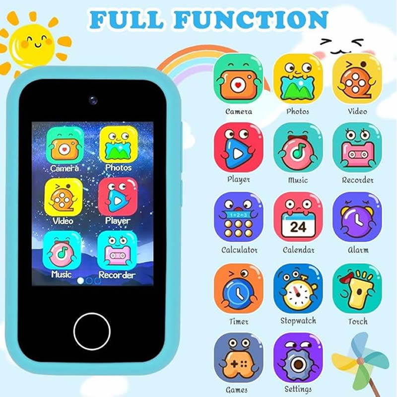 Kids Smart Phone Camera 2.8 In - đánh giá và giá Kids Toys Smartphone