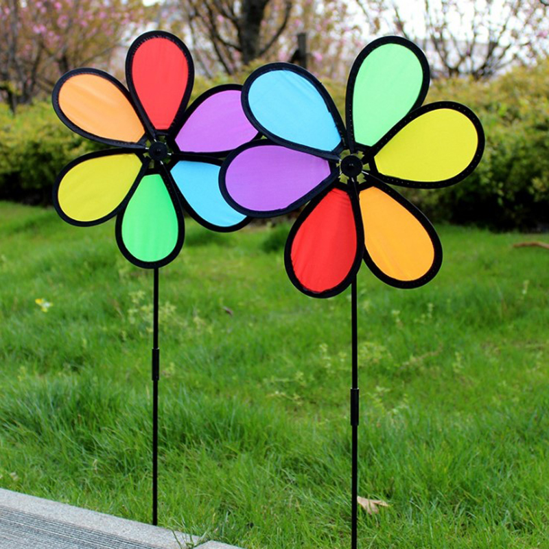 【M】1PC Colorful Windmill Wind  - đánh giá và giá Kids Yard Toys
