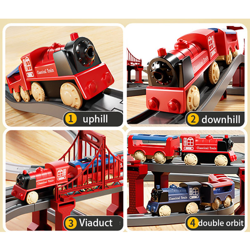 44Pcs/set Electric Train Track - đánh giá và giá Toy Train Track Set