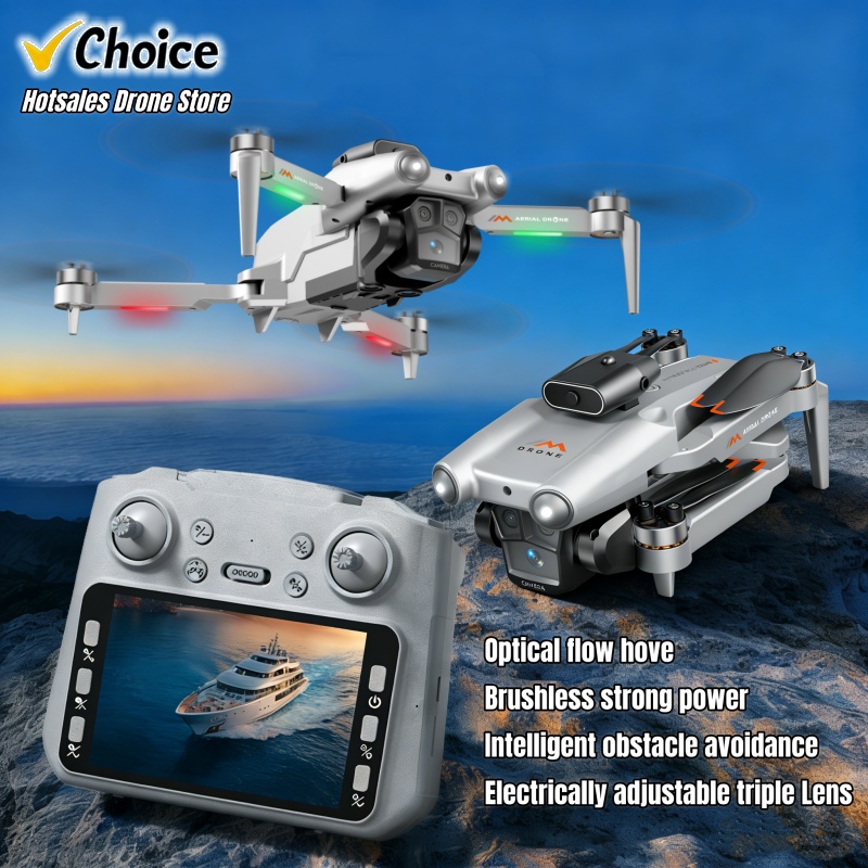 M6 Drone 8K Triple HD Lens 4.5 - đánh giá và giá Kids Toys Quad