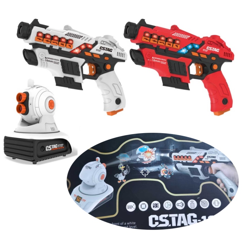 CSTAG Projector Shooting Game  - đánh giá và giá Laser Tag Set Kids