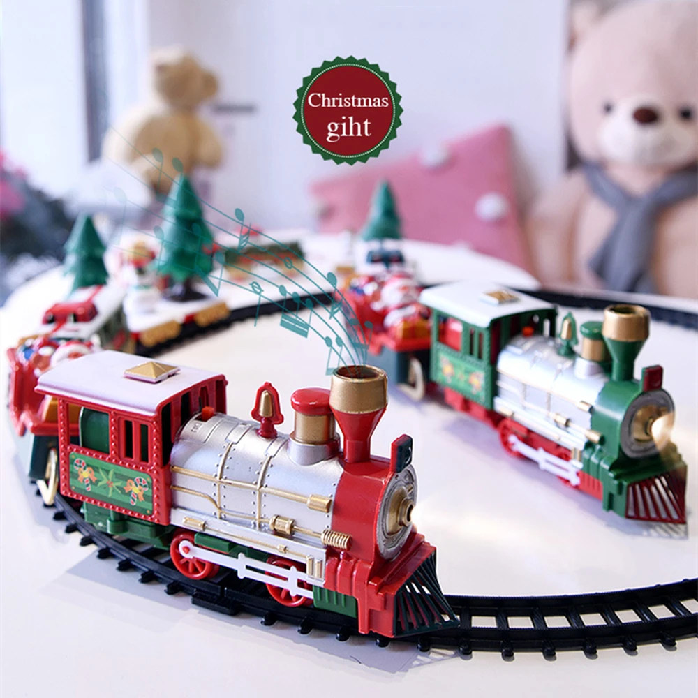 Christmas Train Set Festive Mi - đánh giá và giá Toy Train Track Set