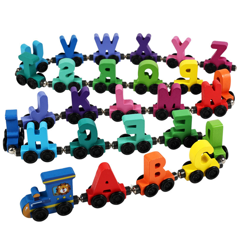 Children'S Wooden Magnetic Col - đánh giá và giá Toy Train Track Set