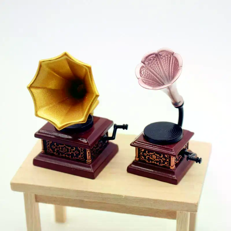 Dollhouse Vintage Phonograph M - đánh giá và giá Kids Toys House