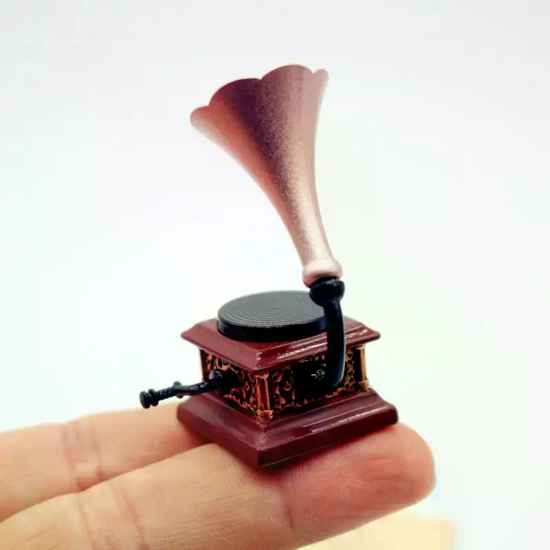 Dollhouse Vintage Phonograph M - đánh giá và giá Kids Toys House
