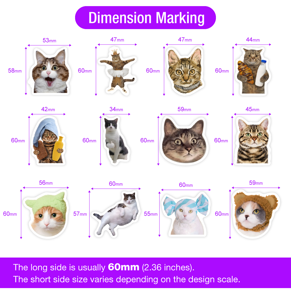 Cute Funny Cat Clipart Sticker - đánh giá và giá Kids Toys Clipart