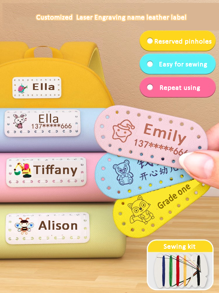 Customized Name Leather Label  - đánh giá và giá Laser Tag Set Kids