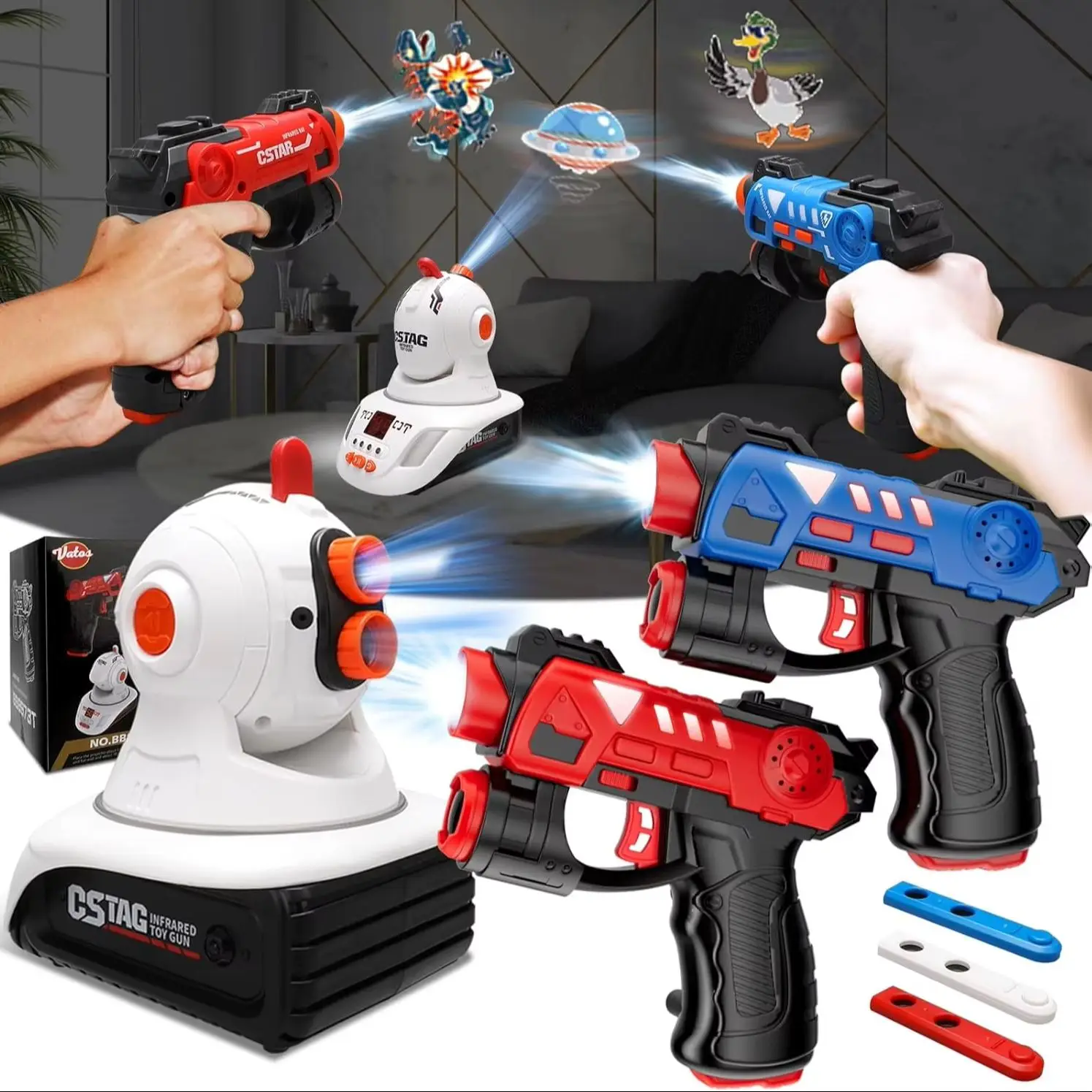2 Player Laser Tag Blaster Set - đánh giá và giá Laser Tag Set Kids