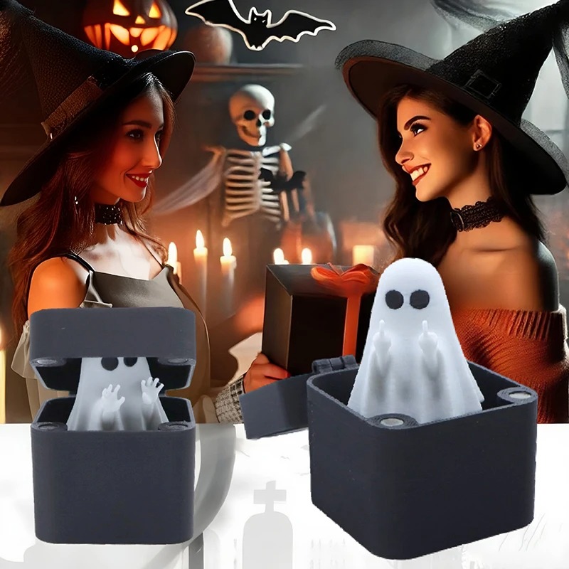 Prank Box Pop Prank Ghost Box  - đánh giá và giá Kids Quirky Toys