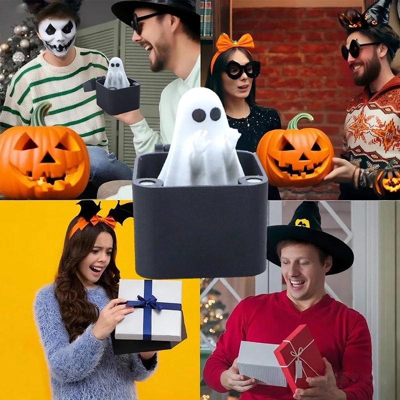 Prank Box Pop Prank Ghost Box  - đánh giá và giá Kids Quirky Toys
