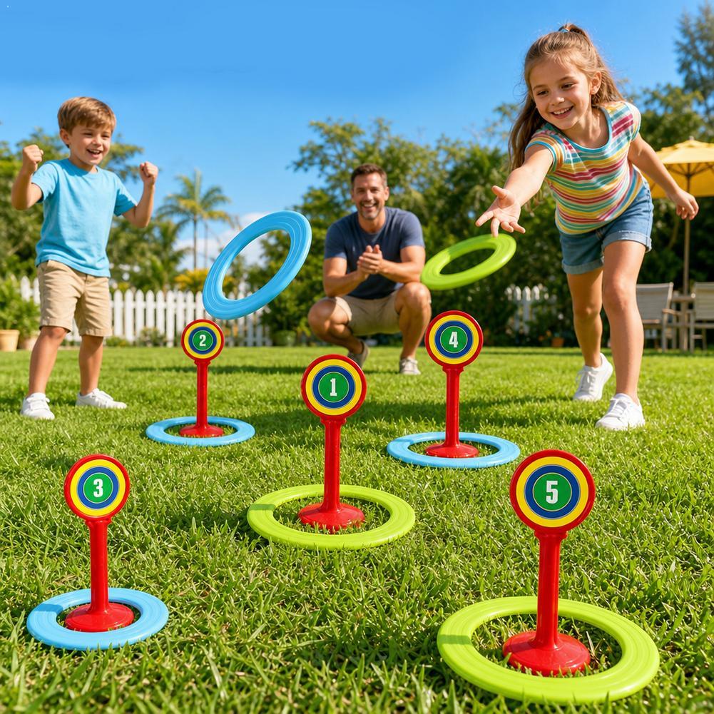 Kids Plastic Game Set Outdoor  - đánh giá và giá Kids Yard Toys