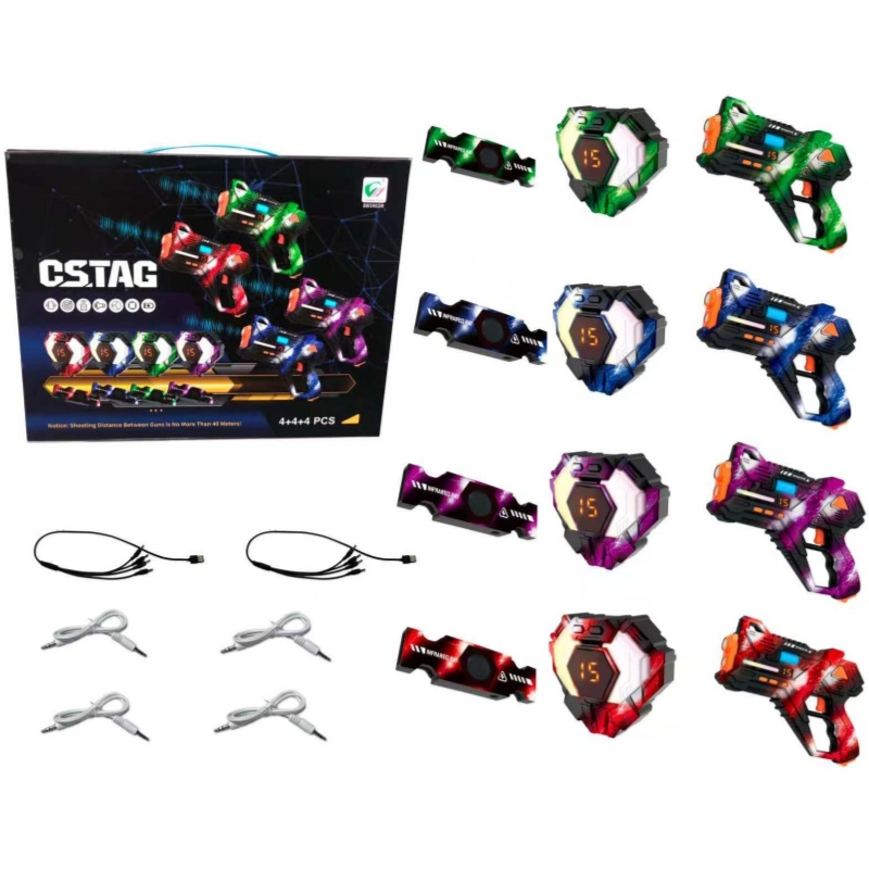 CSTAG 4x4x4 Laser Tag Guns Set - đánh giá và giá Laser Tag Set Kids