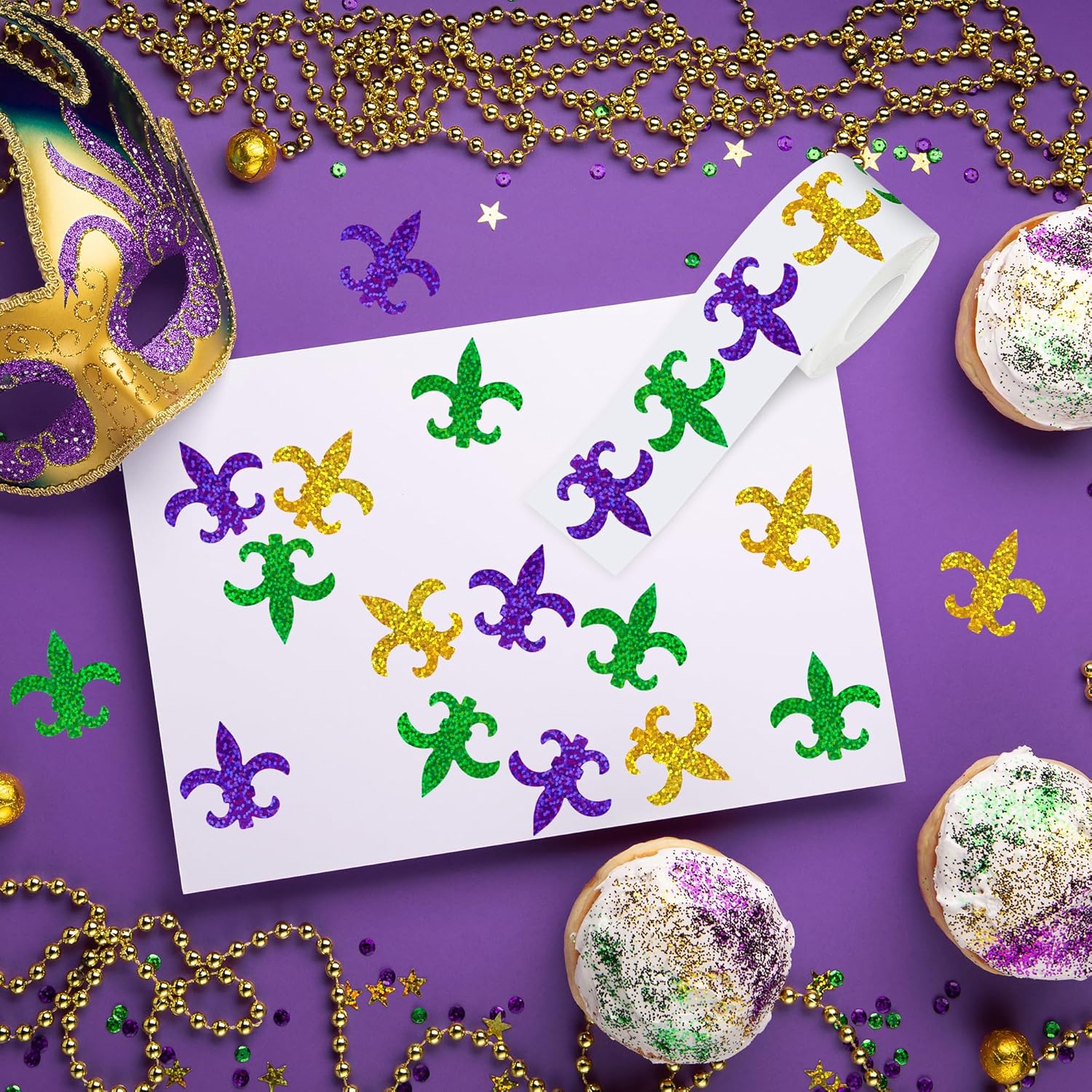 500Pcs Mardi Gras Stickers for - đánh giá và giá Laser Tag Set Kids